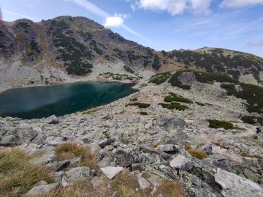 Musalenski gölleri, Rila dağı, Bulgaristan 'ın inanılmaz manzarası