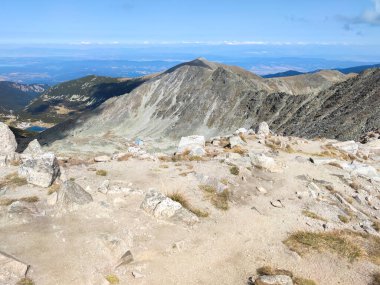 Amazing Summer landscape of Rila mountain near Musala peak, Bulgaria