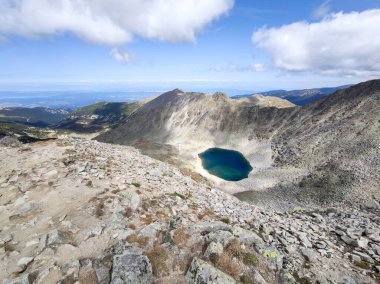 Amazing Summer landscape of Rila mountain near Musala peak, Bulgaria