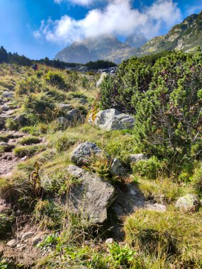 Amazing Autumn Landscape of Rila Mountain near Malyovitsa peak, Bulgaria