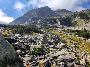 Amazing Autumn Landscape of Rila Mountain near Malyovitsa peak, Bulgaria