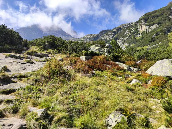 Amazing Autumn Landscape of Rila Mountain near Malyovitsa peak, Bulgaria