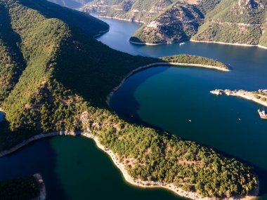 Vacha (Antonivanovtsi) Reservoir, Rodop Dağları, Filibe Bölgesi, Bulgaristan