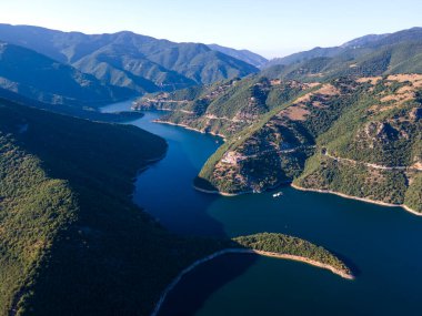 Vacha (Antonivanovtsi) Reservoir, Rodop Dağları, Filibe Bölgesi, Bulgaristan