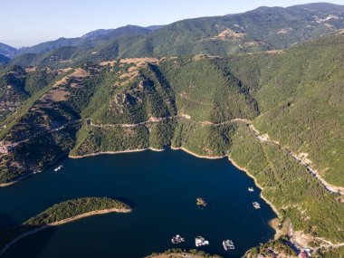 Vacha (Antonivanovtsi) Reservoir, Rodop Dağları, Filibe Bölgesi, Bulgaristan
