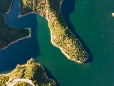 Vacha (Antonivanovtsi) Reservoir, Rodop Dağları, Filibe Bölgesi, Bulgaristan