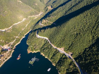 Vacha (Antonivanovtsi) Reservoir, Rodop Dağları, Filibe Bölgesi, Bulgaristan