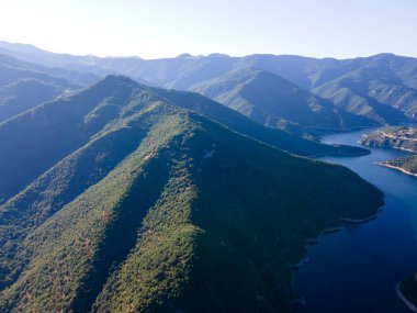 Vacha (Antonivanovtsi) Reservoir, Rodop Dağları, Filibe Bölgesi, Bulgaristan