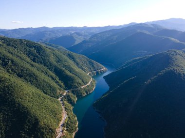 Vacha (Antonivanovtsi) Reservoir, Rodop Dağları, Filibe Bölgesi, Bulgaristan