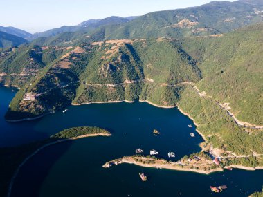 Vacha (Antonivanovtsi) Reservoir, Rodop Dağları, Filibe Bölgesi, Bulgaristan