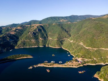 Vacha (Antonivanovtsi) Reservoir, Rodop Dağları, Filibe Bölgesi, Bulgaristan