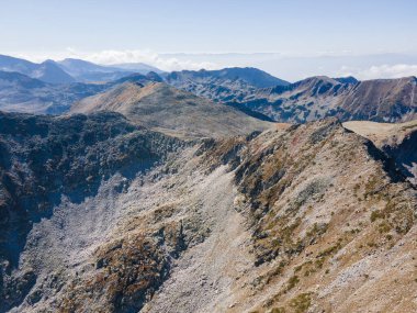 Polezhan zirvesi, Pirin Dağı, Bulgaristan etrafındaki şaşırtıcı hava manzarası