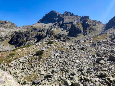 Amazing Autumn Landscape of Rila Mountain near Malyovitsa peak, Bulgaria