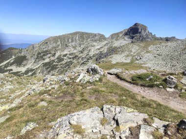 Amazing Autumn Landscape of Rila Mountain near Malyovitsa peak, Bulgaria