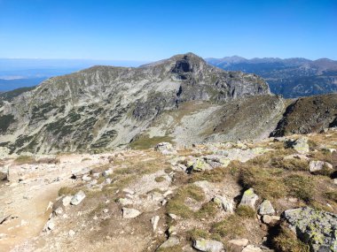 Amazing Autumn Landscape of Rila Mountain near Malyovitsa peak, Bulgaria