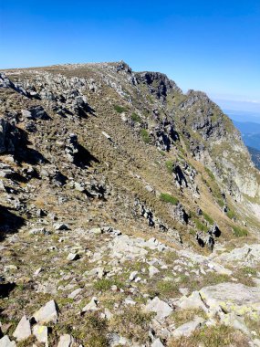 Amazing Autumn Landscape of Rila Mountain near Malyovitsa peak, Bulgaria