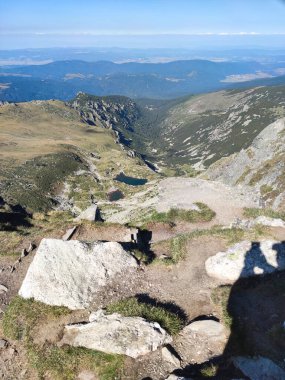 Amazing Autumn Landscape of Rila Mountain near Malyovitsa peak, Bulgaria