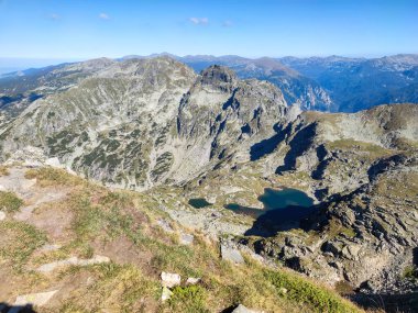 Amazing Autumn Landscape of Rila Mountain near Malyovitsa peak, Bulgaria