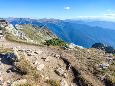 Amazing Autumn Landscape of Rila Mountain near Malyovitsa peak, Bulgaria