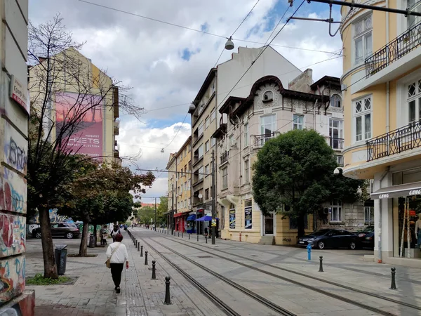 Sofia Bulgarien September 2020 Erstaunlicher Blick Auf Das Stadtzentrum Von — Stockfoto