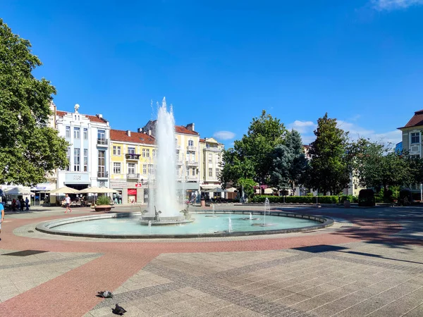 Plovdiv Bulgaria Julio 2020 Increíble Vista Panorámica Del Centro Ciudad — Foto de Stock