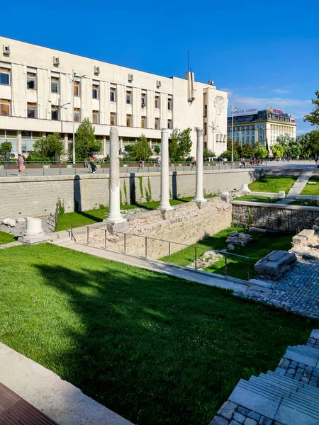 Plovdiv Bulgarien Juli 2020 Erstaunlicher Blick Auf Das Stadtzentrum Von — Stockfoto