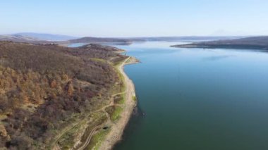 Bulgaristan 'ın Montana Bölgesi, Ogosta Baraj Havalimanı manzarası