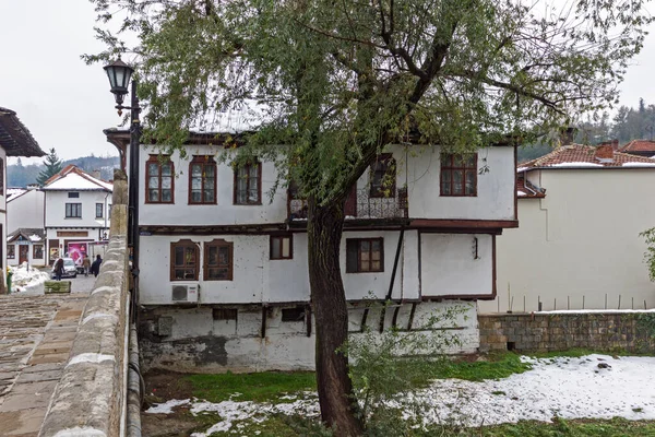 Tryavna Bulgária November 2014 Középkori Házak Történelmi Város Központjában Tryavna — Stock Fotó