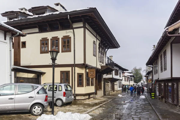 Tryavna Bulgarije November 2014 Middeleeuwse Huizen Het Centrum Van Historische — Stockfoto