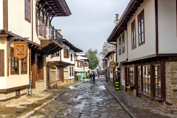 Tryavna Bulgária Novembro 2014 Casas Medievais Centro Histórico Tryavna Região — Fotografia de Stock