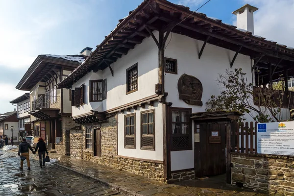 Tryavna Bulgaria November 2014 Medieval Houses Center Historical Town Tryavna — 图库照片