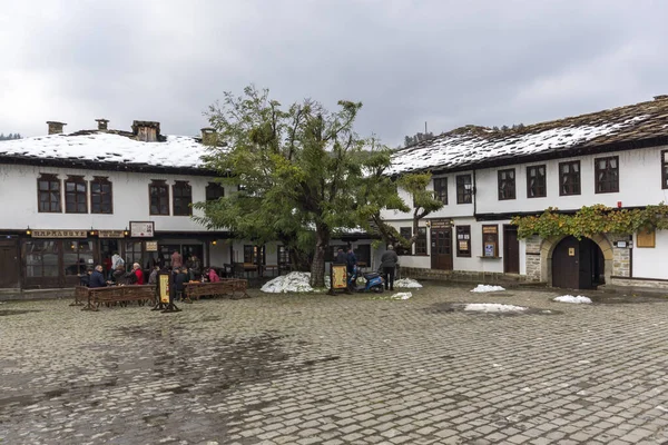 Tryavna Bulgarien November 2014 Medeltida Hus Centrum Historiska Staden Tryavna — Stockfoto