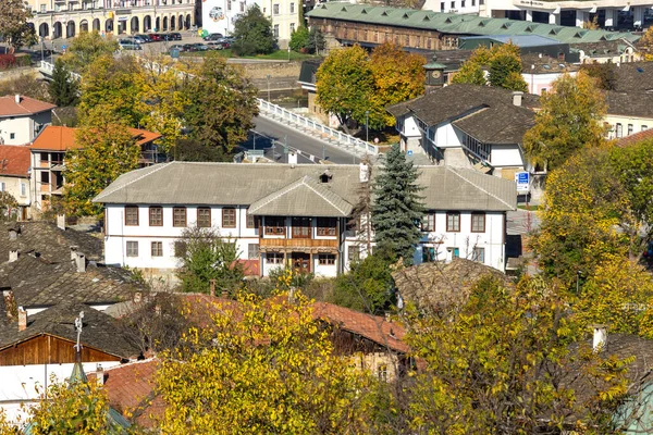Lovech Bułgaria Listopad 2020 Niesamowity Widok Jesienny Centrum Miasta Lovech — Zdjęcie stockowe