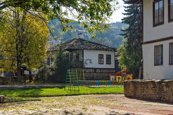 Lovech Bulgaria November 2020 Amazing Autumn View Center Town Lovech — стоковое фото