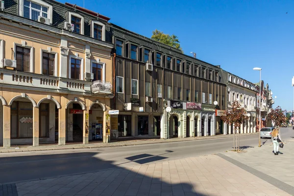 Lovech Bulgaria November 2020 Дивовижний Вигляд Осіннього Центру Міста Ловеч — стокове фото