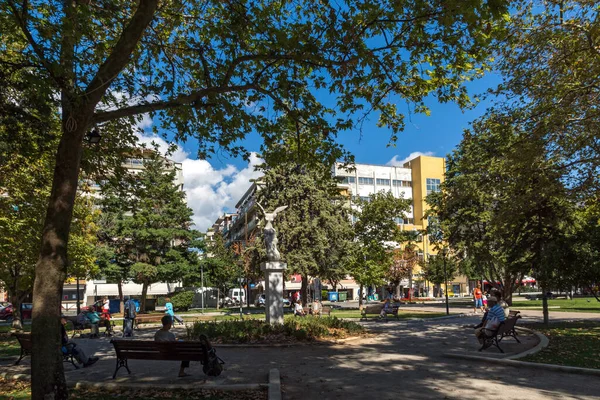 Aleksandropolis Grecja Września 2017 Typowy Ulica Mieście Aleksandropolis Macedonia Wschodnia — Zdjęcie stockowe