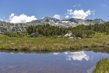 Amazing Landscape of Rila mountain near The Fish Lakes (Ribni Ezera), Bulgaria