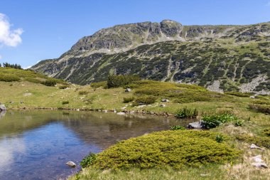 Amazing Landscape of Rila mountain near The Fish Lakes (Ribni Ezera), Bulgaria