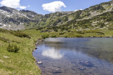 Amazing Landscape of Rila mountain near The Fish Lakes (Ribni Ezera), Bulgaria