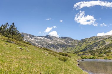 Amazing Landscape of Rila mountain near The Fish Lakes (Ribni Ezera), Bulgaria