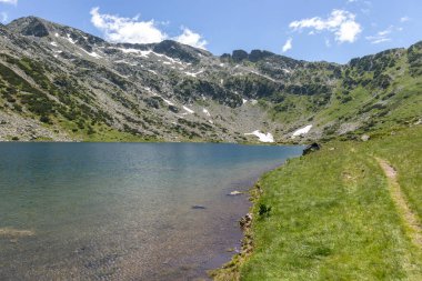 Amazing Landscape of Rila mountain near The Fish Lakes (Ribni Ezera), Bulgaria