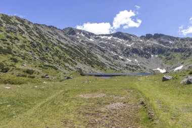 Amazing Landscape of Rila mountain near The Fish Lakes (Ribni Ezera), Bulgaria