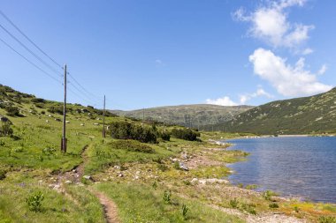 Amazing Landscape of Rila mountain near The Fish Lakes (Ribni Ezera), Bulgaria