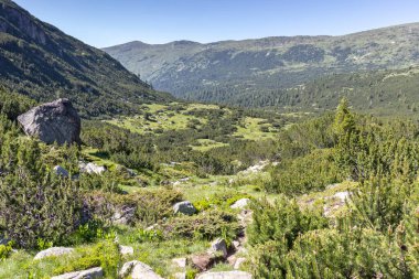 Amazing Landscape of Rila mountain near The Fish Lakes (Ribni Ezera), Bulgaria