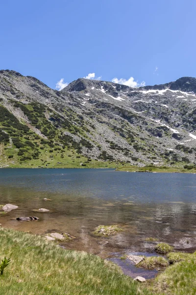 Amazing Landscape Rila Mountain Fish Lakes Ribni Ezera Bulgaria — Zdjęcie stockowe