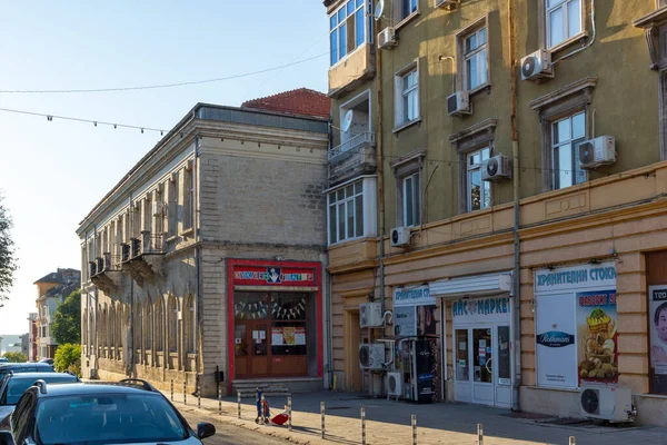 Ruse Bulgaria Noviembre 2020 Edificio Típico Calle Centro Ciudad Ruse —  Fotos de Stock