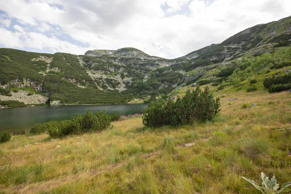 Paesaggio Incredibile Montagna Rila Vicino Lago Yonchevo Bulgaria — Foto Stock