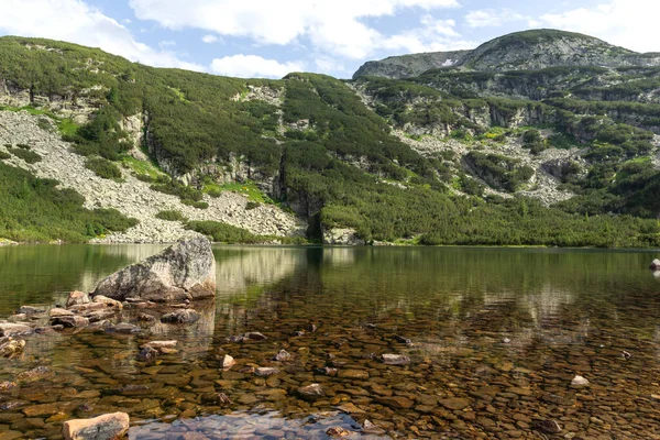 Úžasná Krajina Rila Mountain Blízkosti Jezera Yonchevo Bulharsko — Stock fotografie