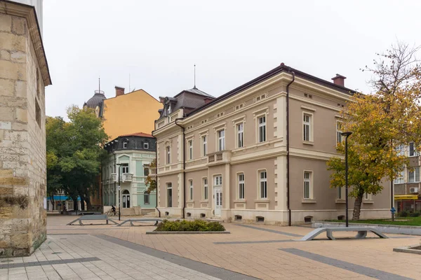 Pleven Bulgarien November 2020 Blick Auf Das Zentrum Der Stadt — Stockfoto