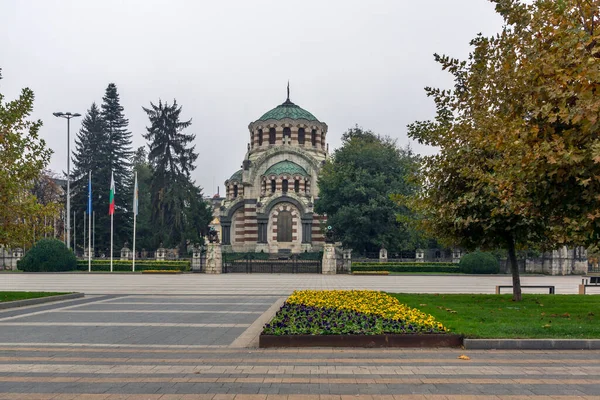 Pleven Bulgaria Noviembre 2020 Vista Panorámica Del Centro Ciudad Pleven —  Fotos de Stock